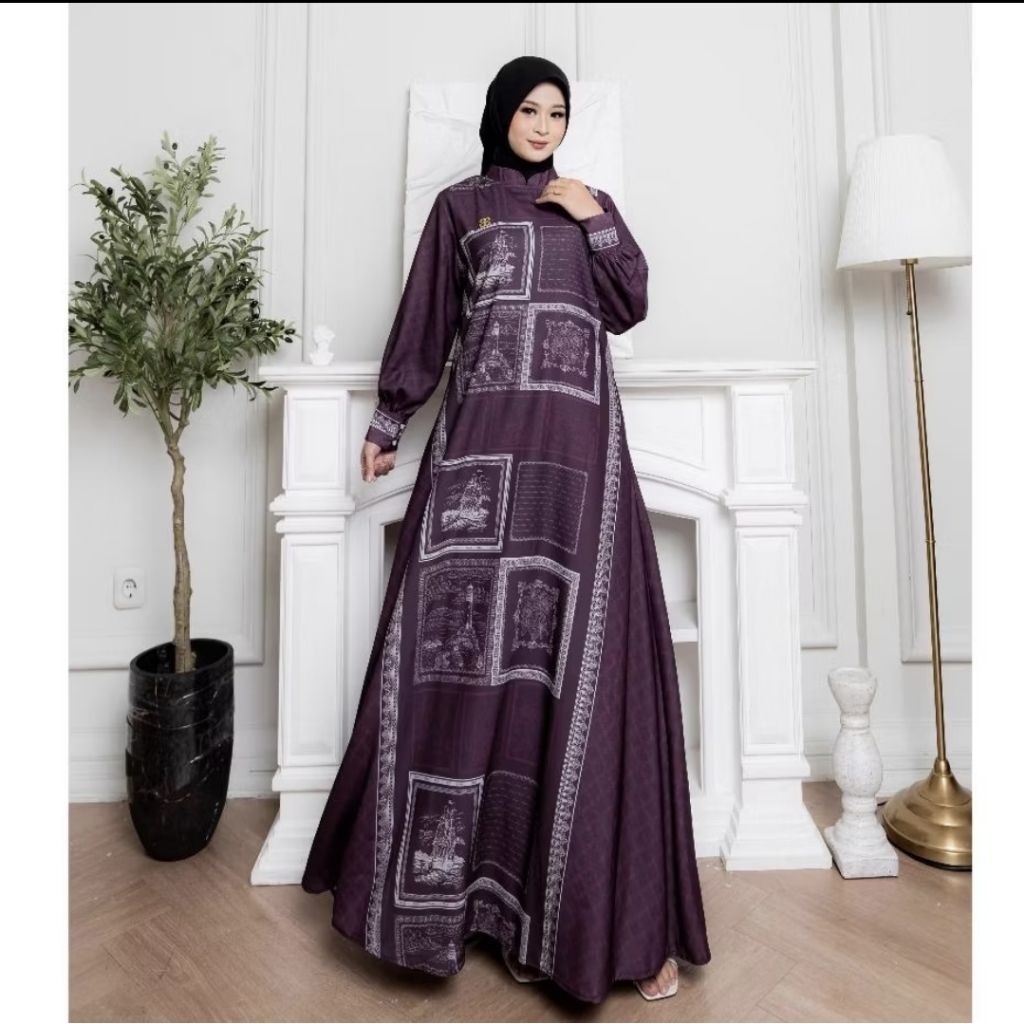 BELIFI |GAMIS BELIFI AYJORA MALAYA SALE TERBATAS TERBARUBELIFI Dress Mewah Bahan Lady Ice Luxury Avi