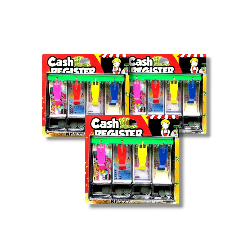 Mainan Kasir-Kasiran Anak Indo Uang & Mainan Kasir Uang Rupiah Kertas Dan Koin