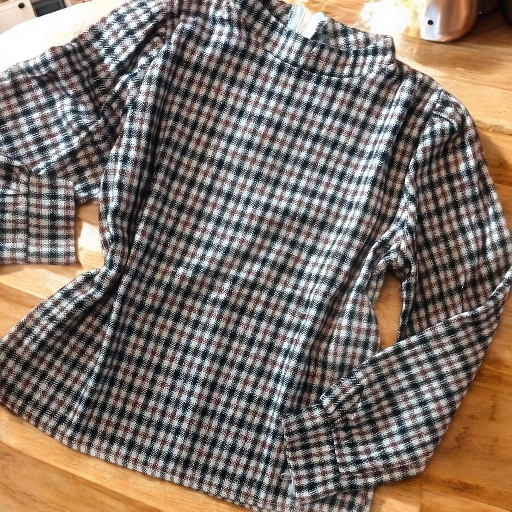 Atasan wanita flanel |blouse wanita flanel