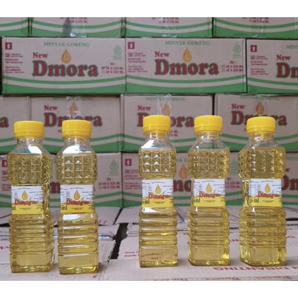 1DUS MINYAK GORENG DMORA 48X220ML