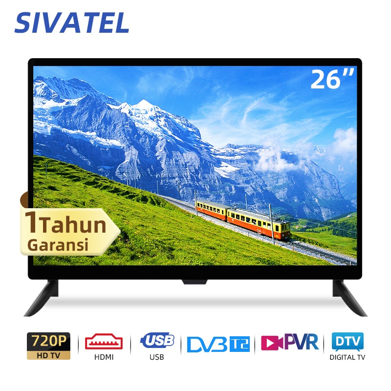 Sivatel TV LED Digital 26 Inch TV LED 22/26/27/32 inch TV Digital Murah TV Tabung Murah Baru Promo