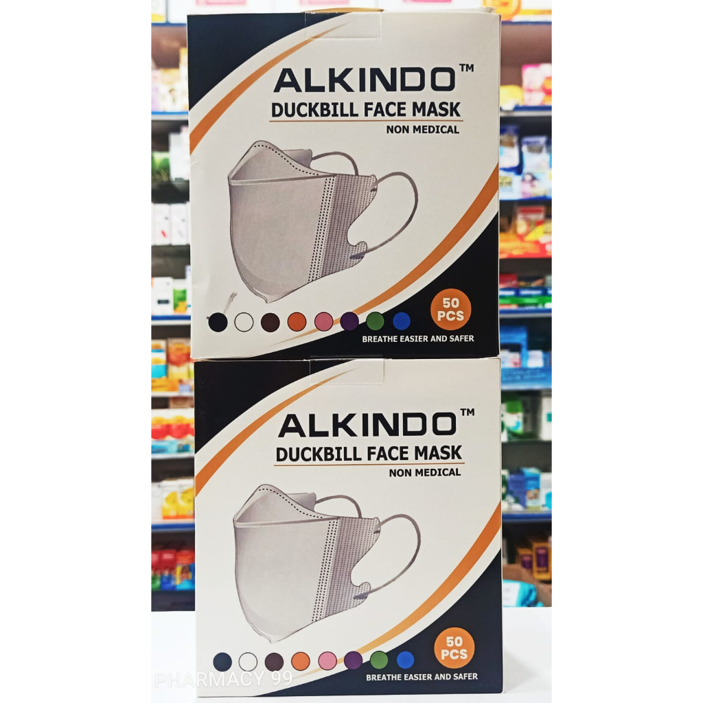 MASKER DUCKBILL ALKINDO (1 KOTAK ISI 50 PCS) - MASKER NON MEDIS