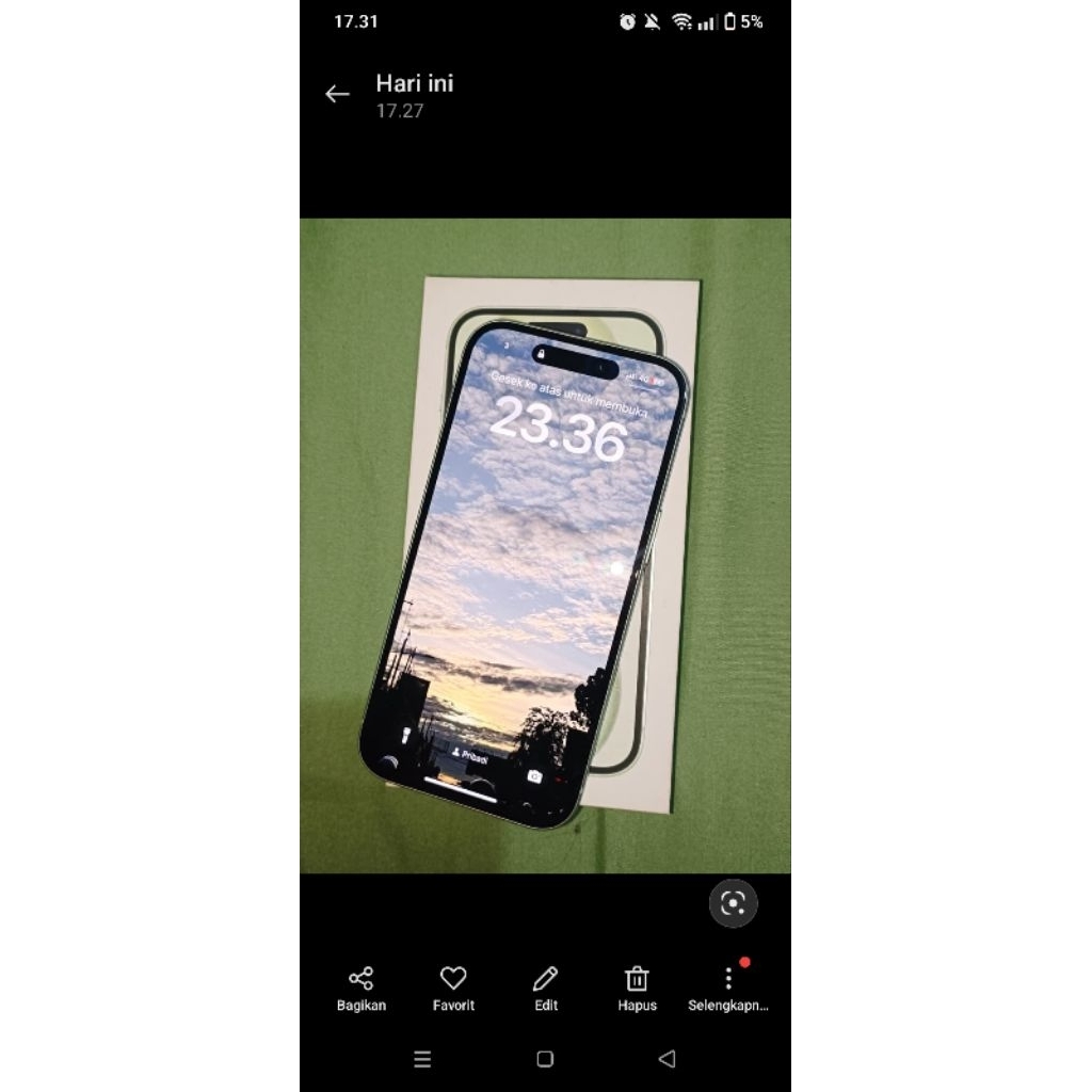 IPHONE 15 128GB SECOND