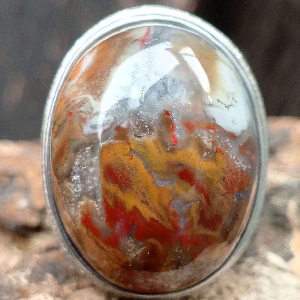 Pancawarna Kristal Motif Abstrak