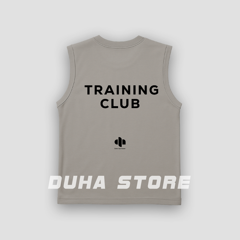 Jersey Training Club Duha Sportwear Singlet Sport Olahraga Lari Pria Wanita