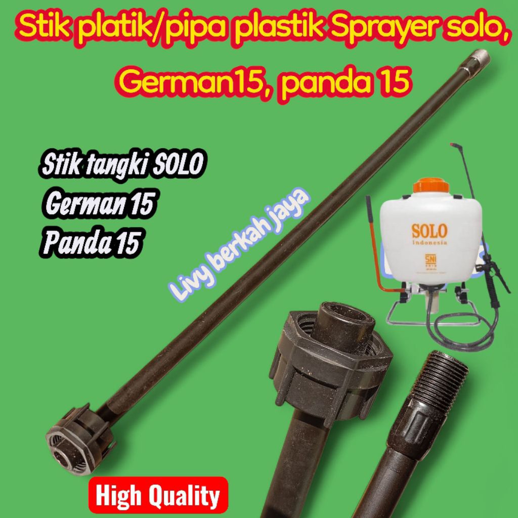 Stik platik/pipa plastik Sprayer SOLO, German15, panda 15 liter