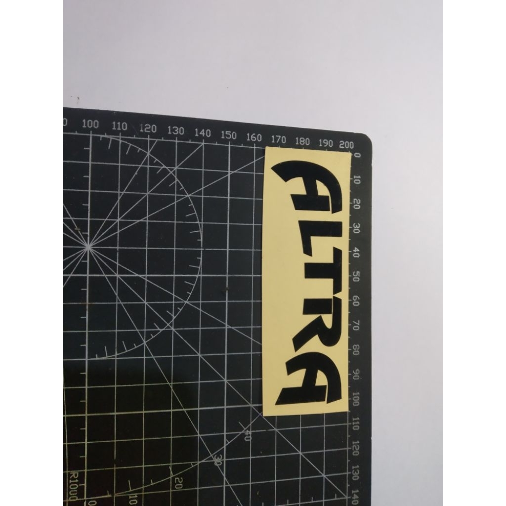 stiker cutting altra