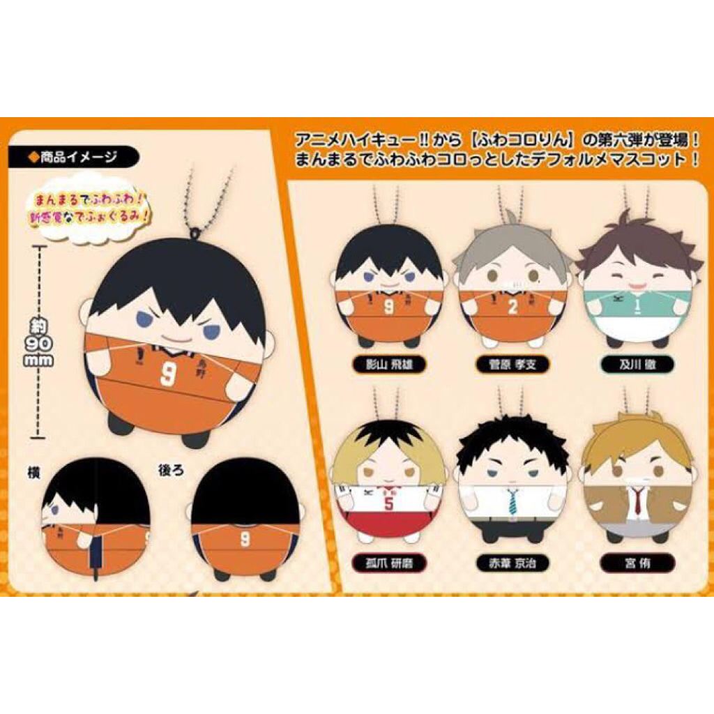 Fuwakororin Haikyuu Vol 6 size S