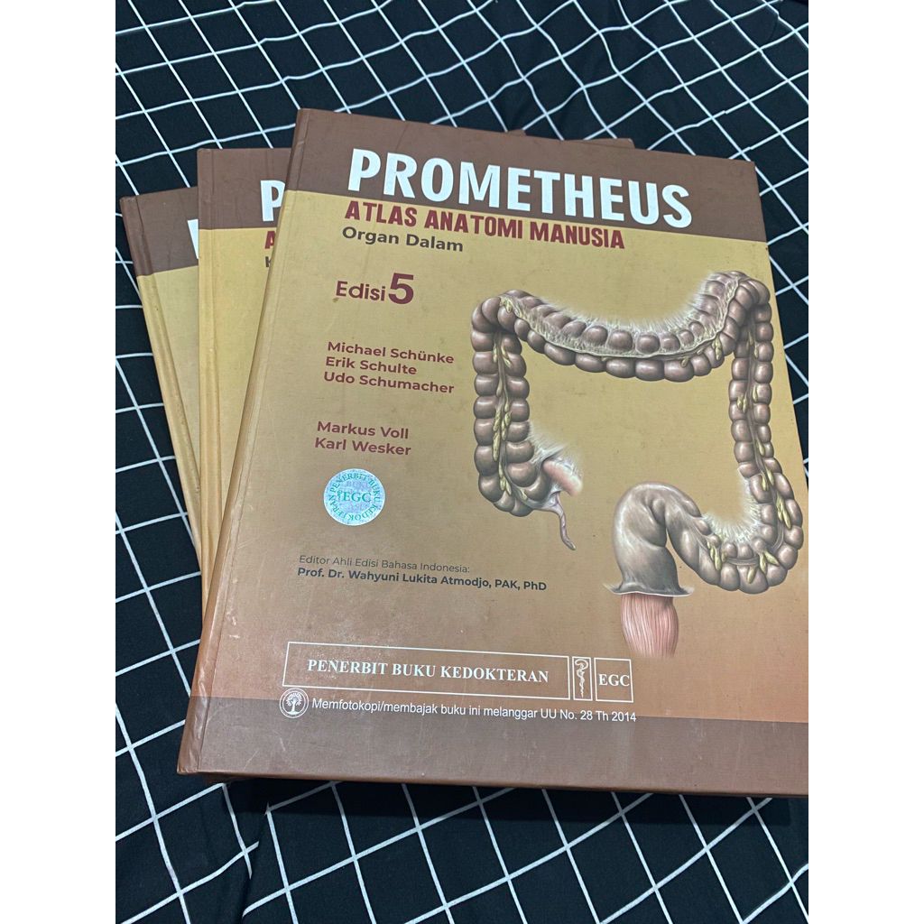 Buku kedokteran Atlas Anatomi Manusia Prometheus edisi 5