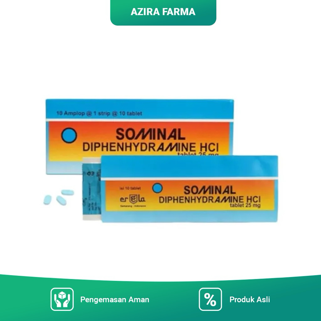 Sominal 25mg perbox