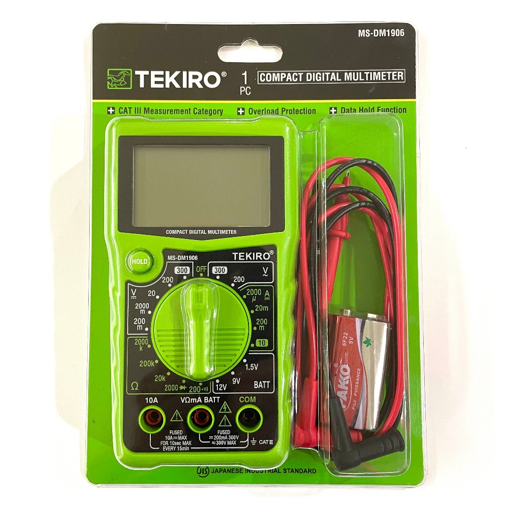 Multimeter Digital Compact Tekiro (Multitester)