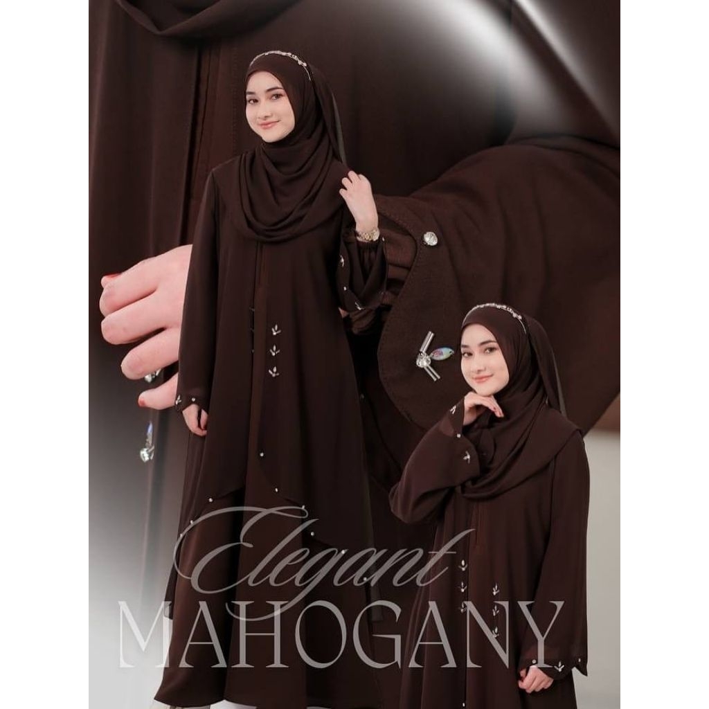 Zalsa Abaya gamis cerruty polos gamis simple elegant 2025 gamis polos gamis kondangan terbaru