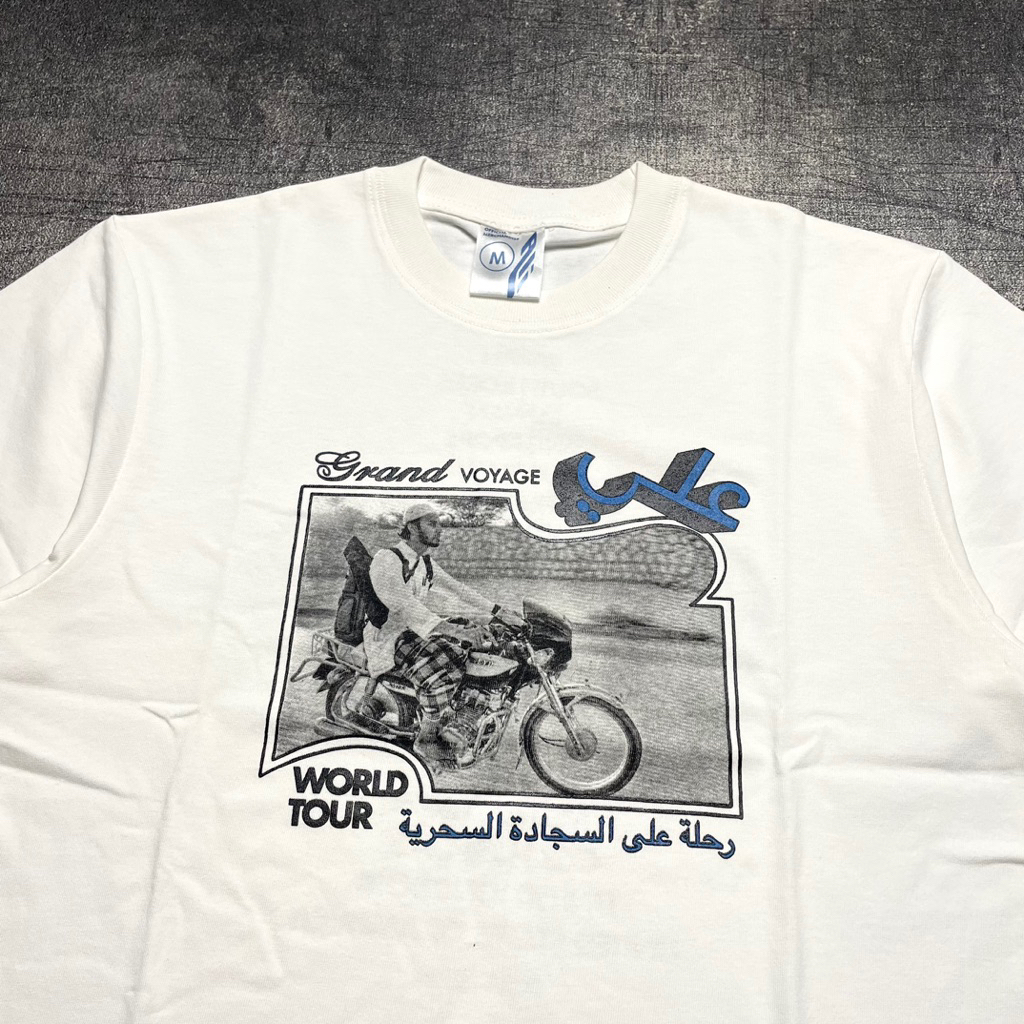 Tshirt ALI RADIO - HABIBI MOTORCYCLE Official Merchandise