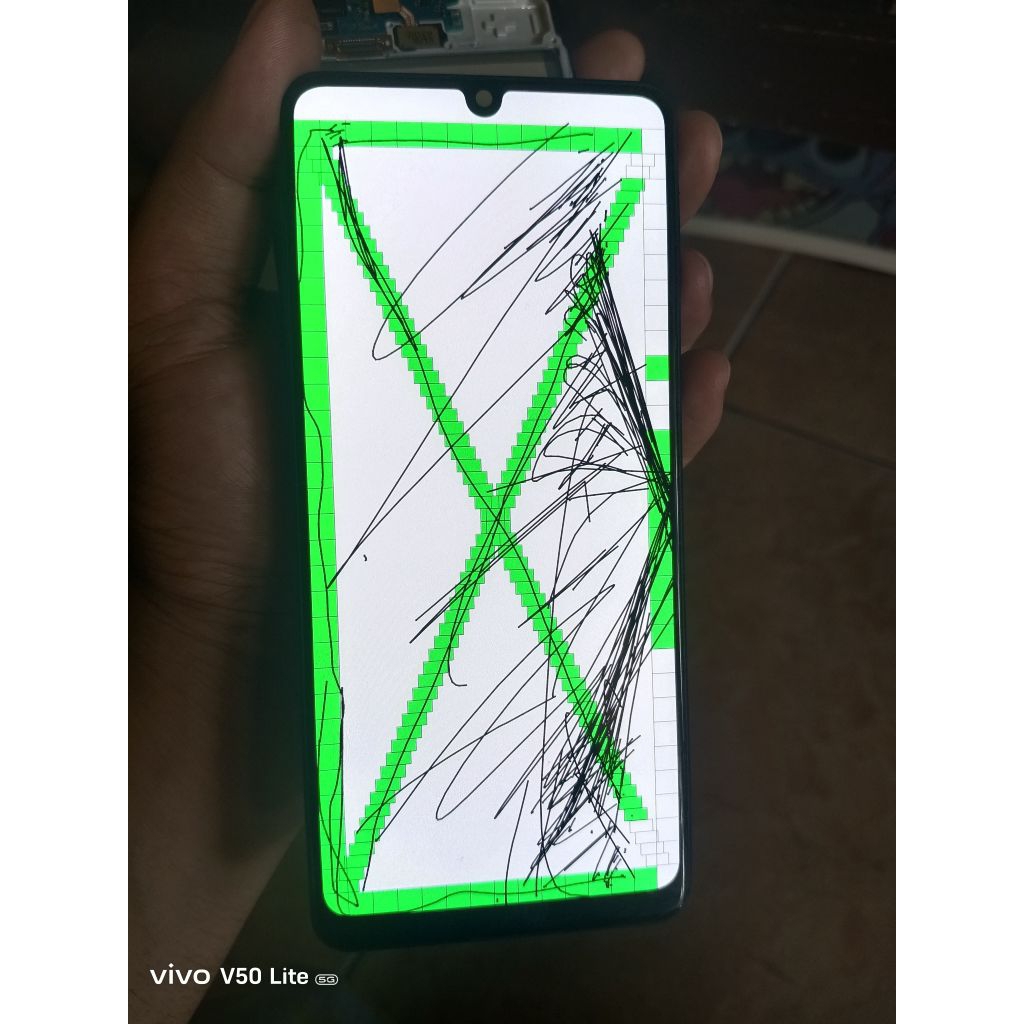 Lcd samsung A31 ori copotan minus