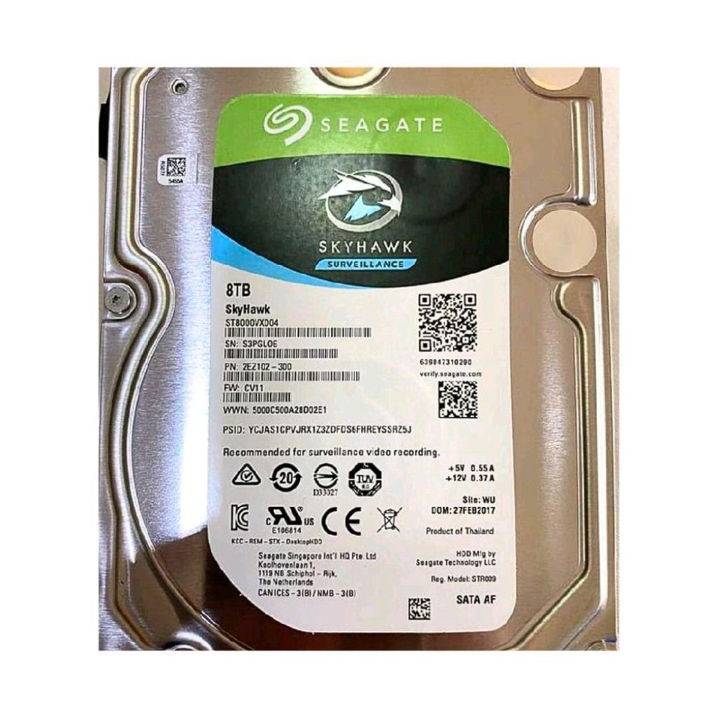 HDD/Hardisk Seagate Skyhawk 8TB
