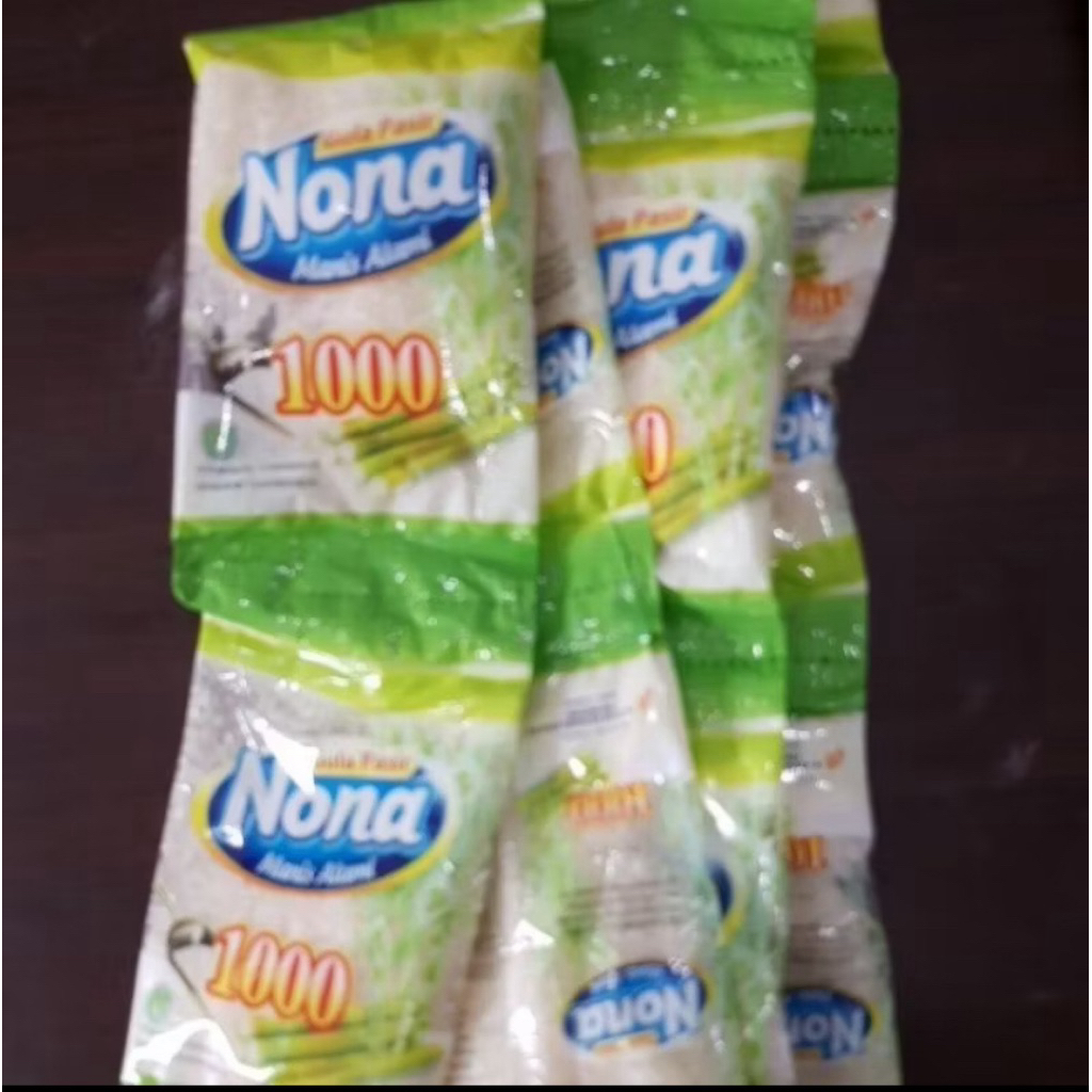 Gula Pasir Nona Renceng 1000 @40 gr/ 10 Sachet