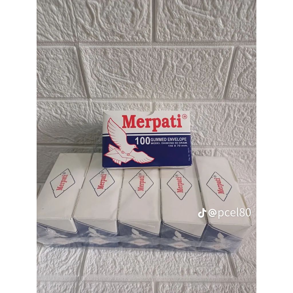 Amplop Merpati - amplop putih polos merpati