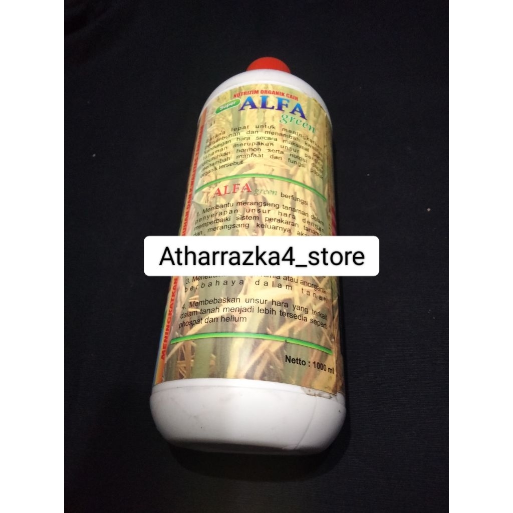Nutrizim organik cair ALFA green NPK
