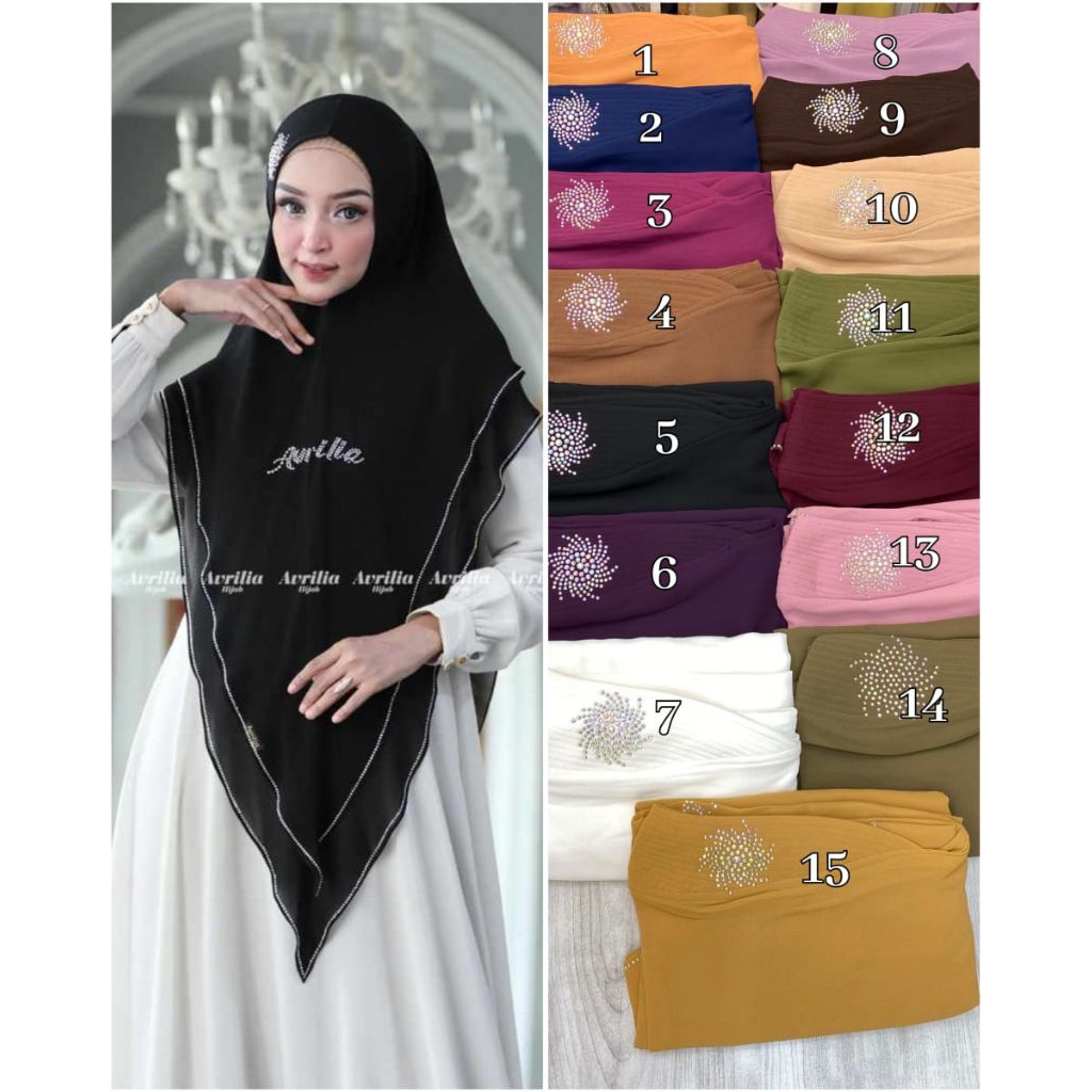khimar Alisha by Avrilia hijab