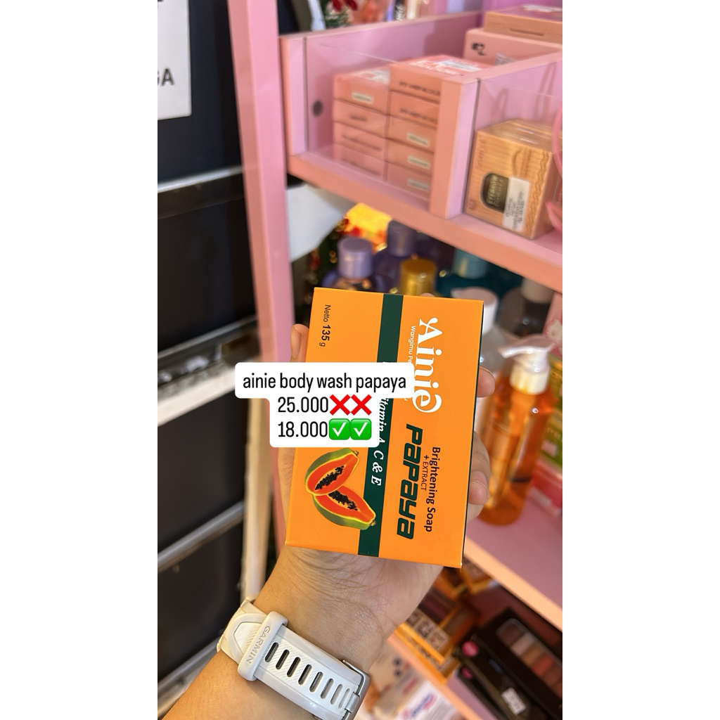 NHIASHOP-AINIE SABUN PAPAYA PROMO