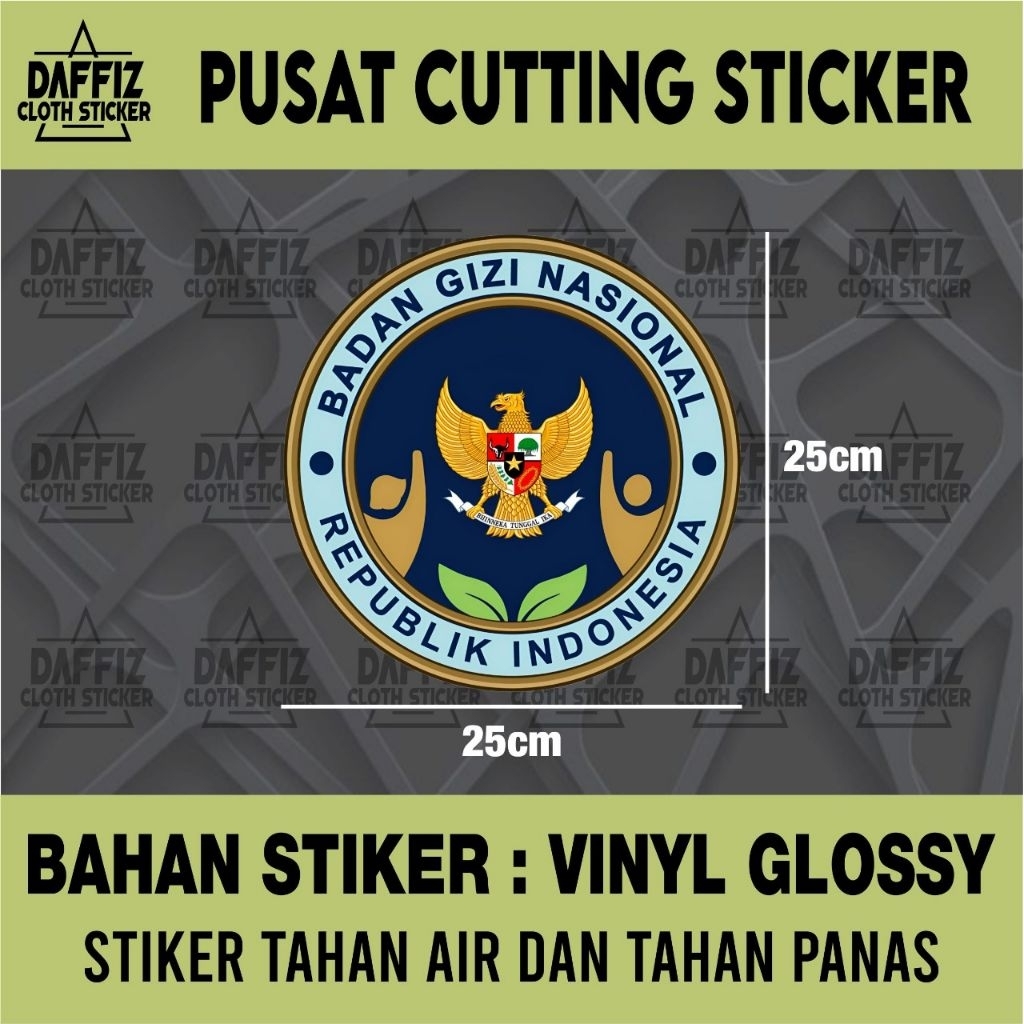 STIKER VINYL LOGO BGN