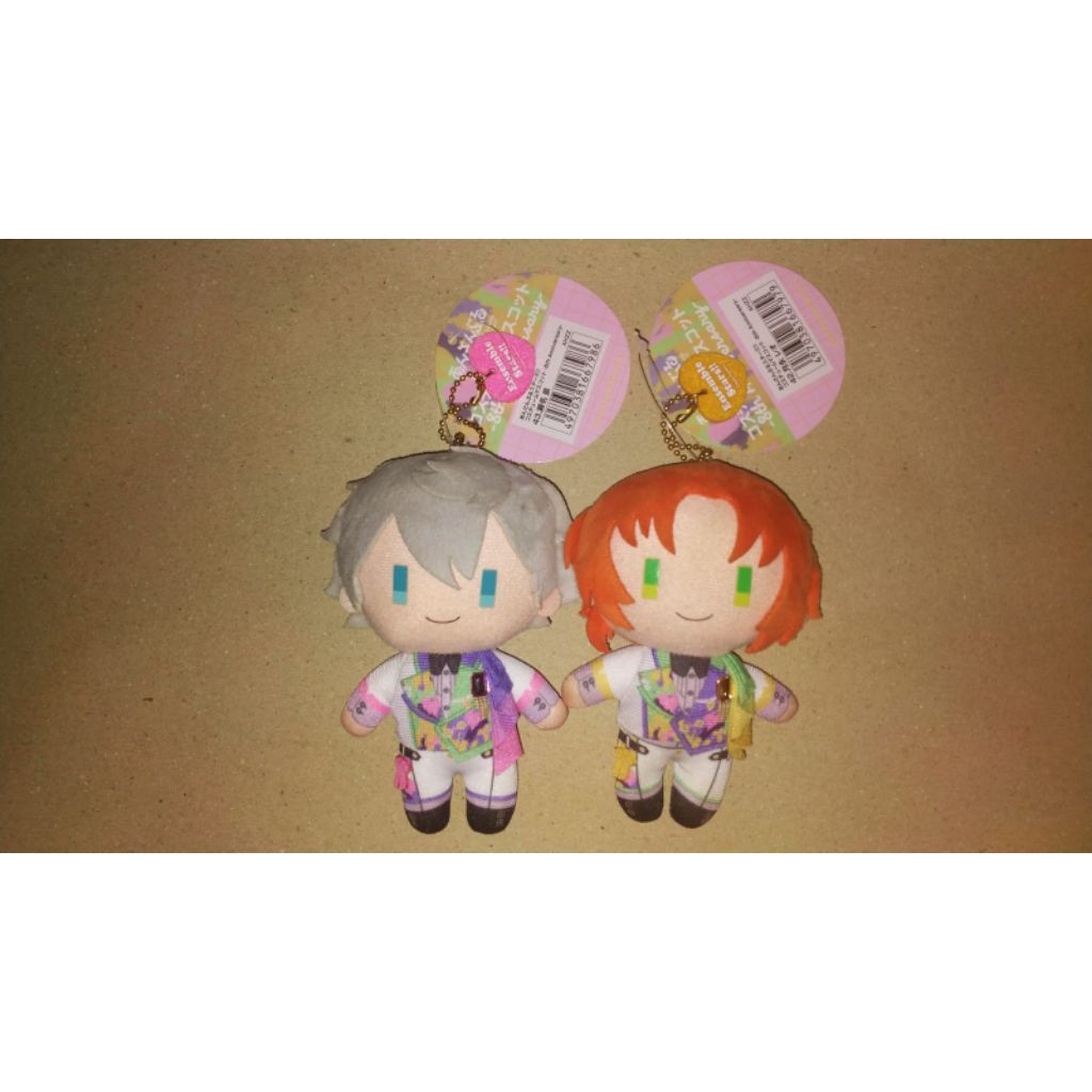 Ensemble Stars Official Nuigurumi Anniv 8th Knights Izumi Sena & Leo Tsukinaga doll plushie