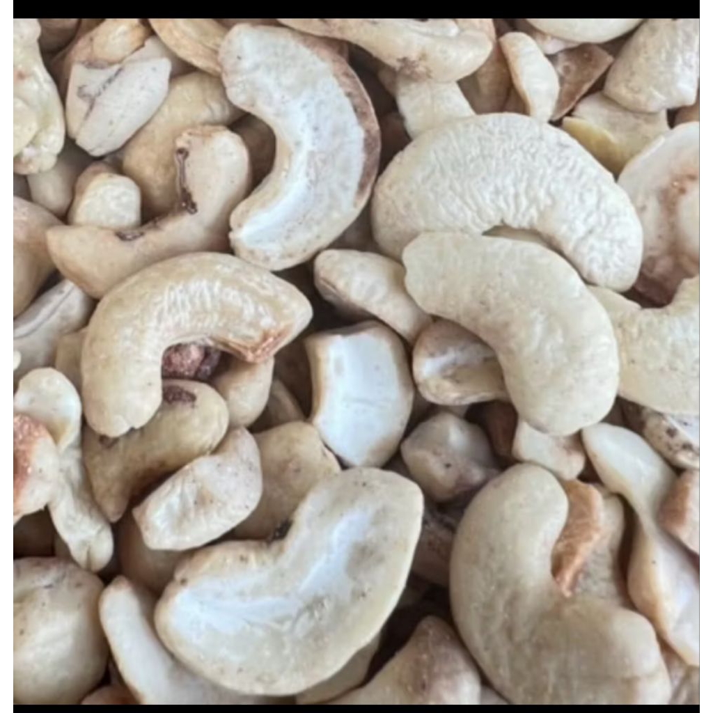 kacang mede mentah patahan kacang mede menir