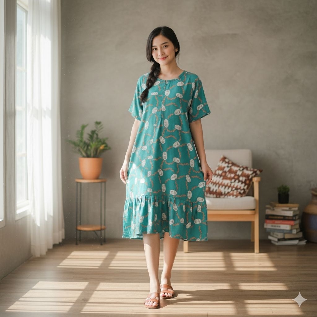 Daster qonita//batik qonita//batik pekalongan ori