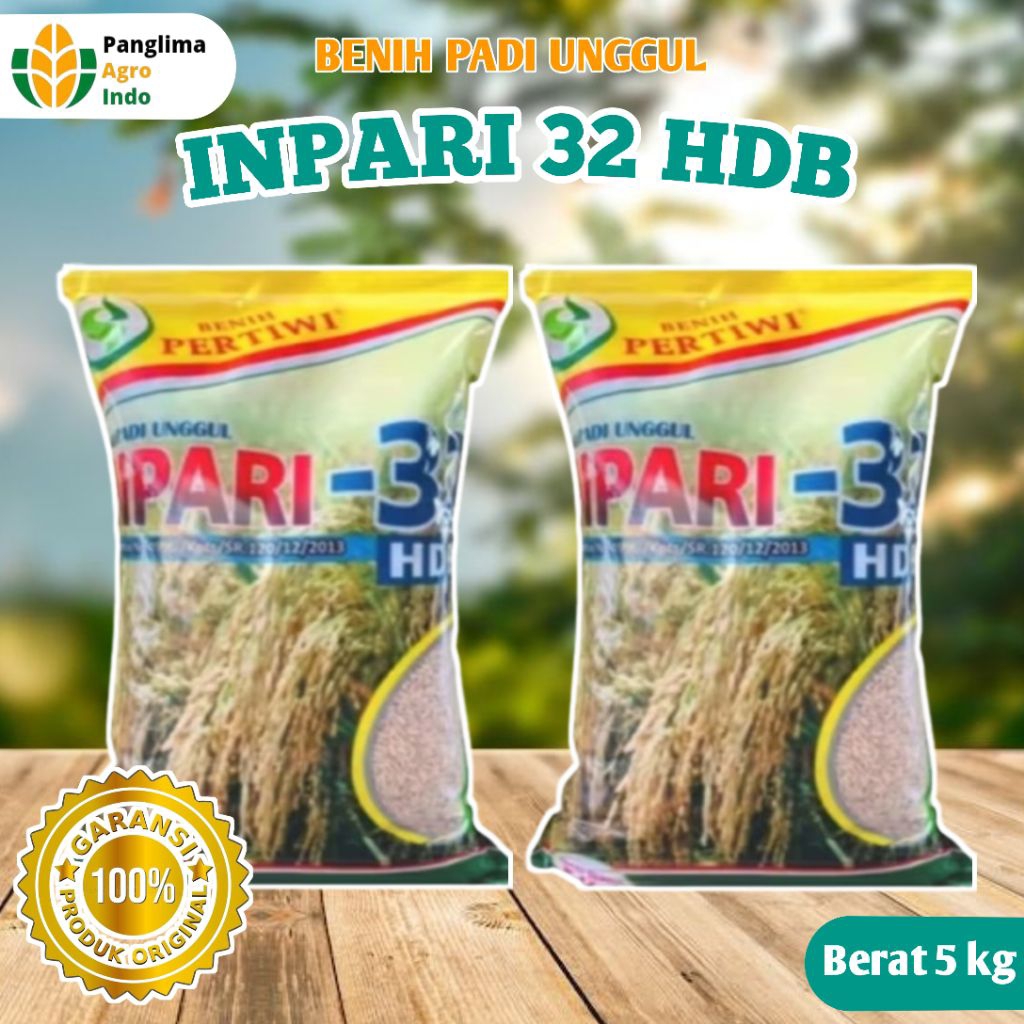 Benih Padi Unggul Inpari 32 HDB Pertiwi