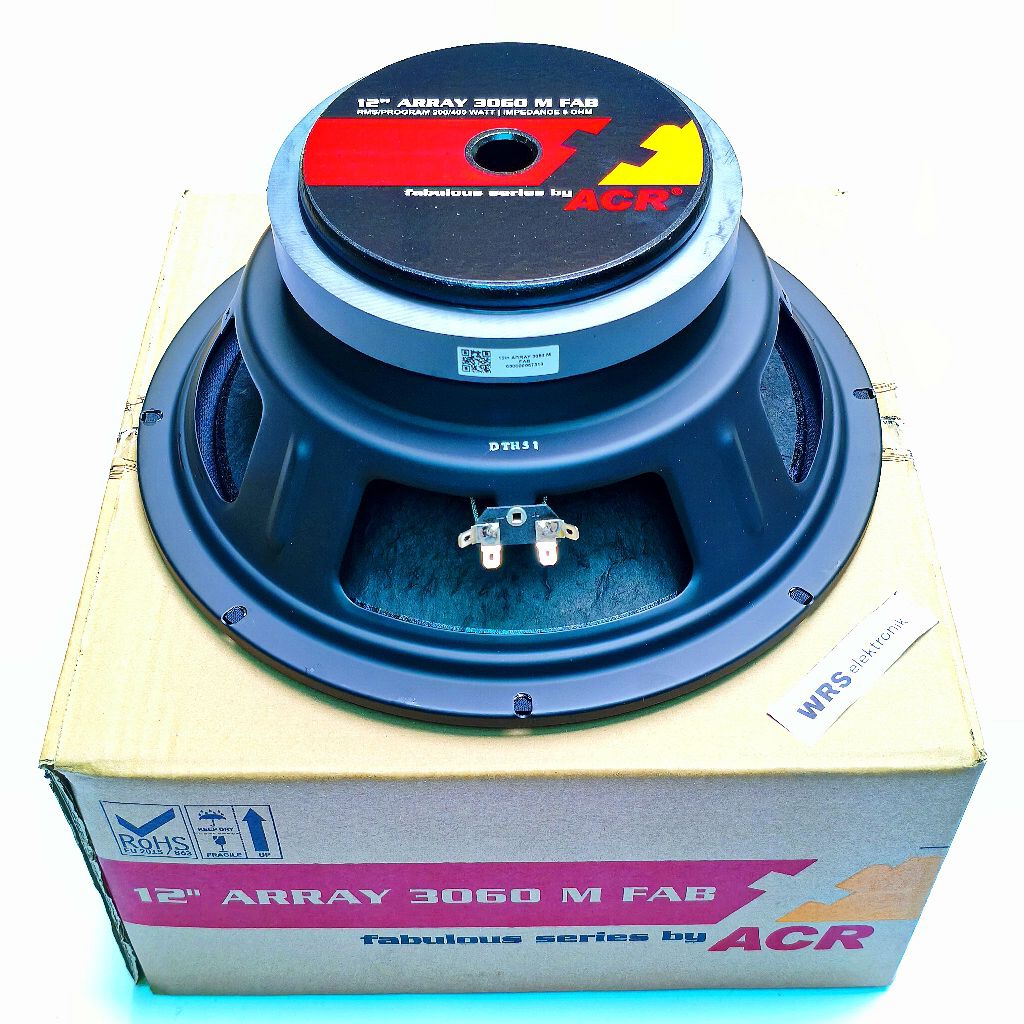 Speaker spiker 12" inch ACR ARRAY FABULOUS Fabulus 3060 M FAB middle mid