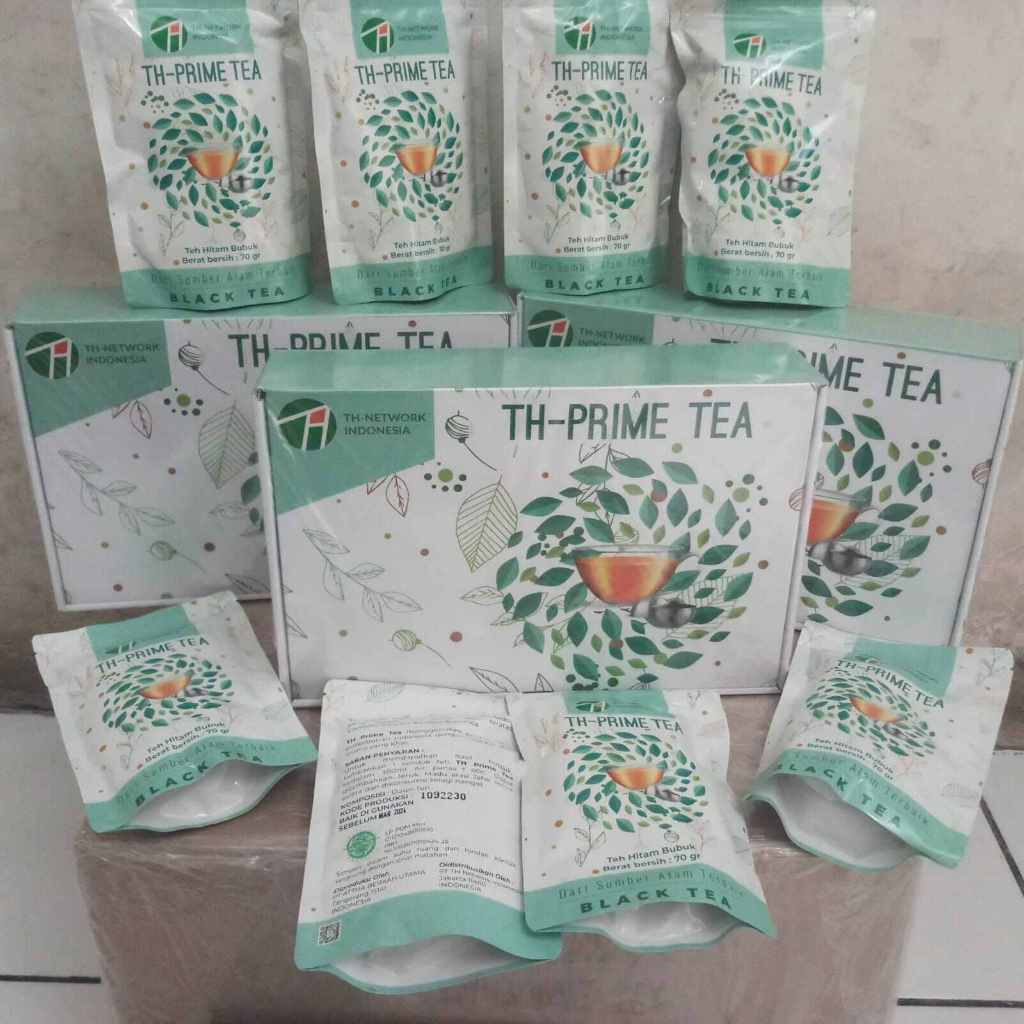 TH Prime Tea Black Tea 1 pouch Isi 70 Gram Teh Kesehatan Antioksidan Diet Detox