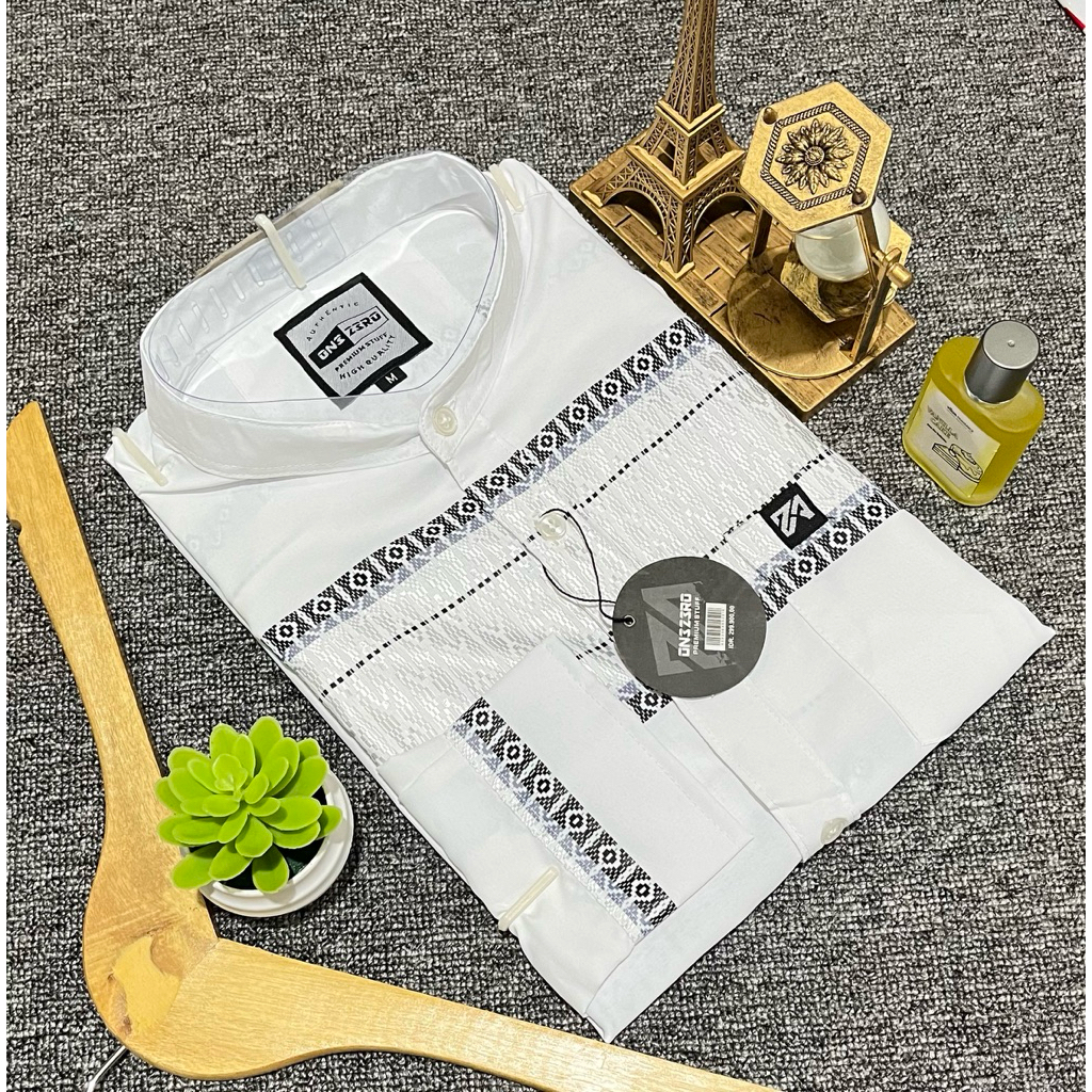 TERBARU KEMKO KOKO PUTIH LENGAN PANJANG DEWASA HARLEY BANYAK motif