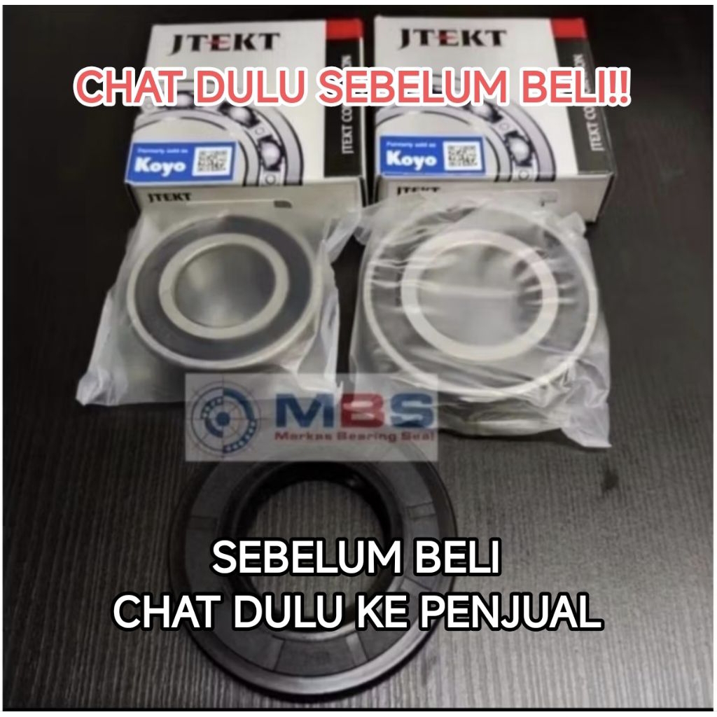 BEARING KIT MESIN CUCI SHARP ES-FL 1082B KOYO ASLI ES-FL1082B