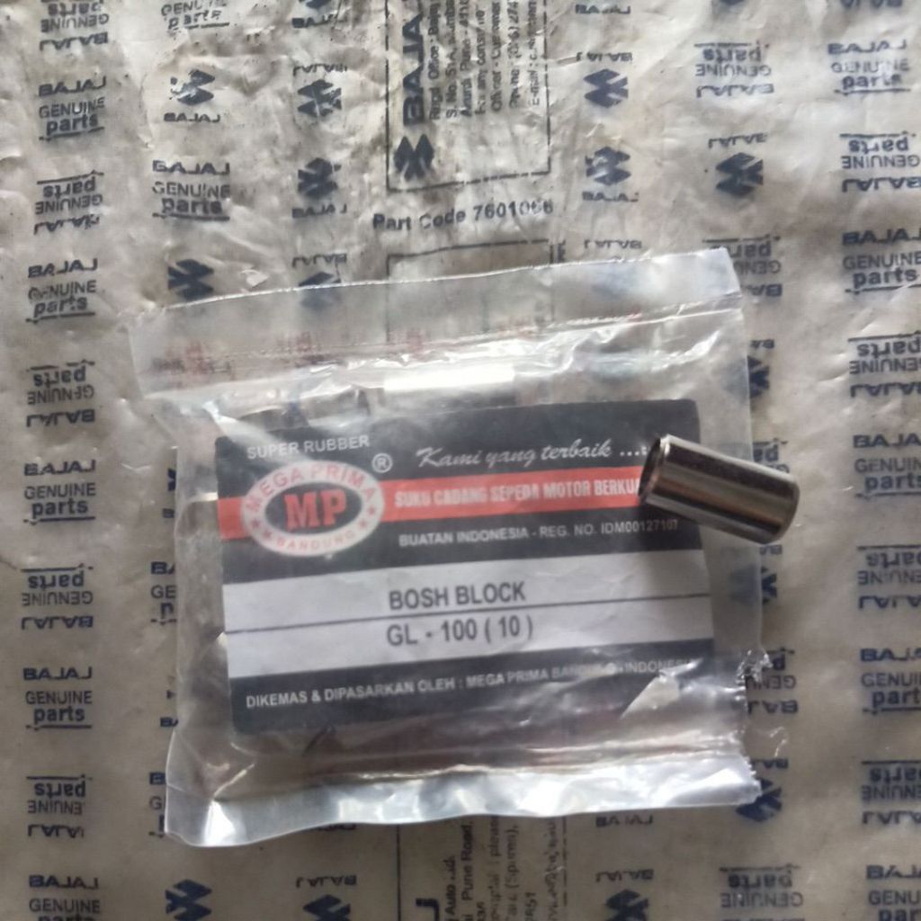 BOSHING BLOK GL100 BOSH BLOK MESIN GL100 BUSHING BLOK HEAD GL100 BOSING BUSHING BLOK HEAD GL100