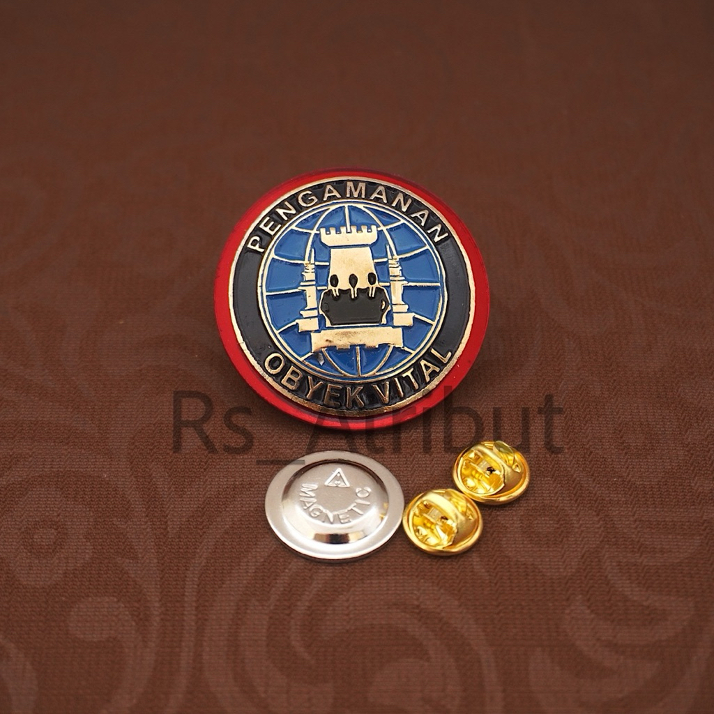 Pin Roda PamObvit / Brevet Obvit / Brivet Wing Pam Obvit Polri Premium