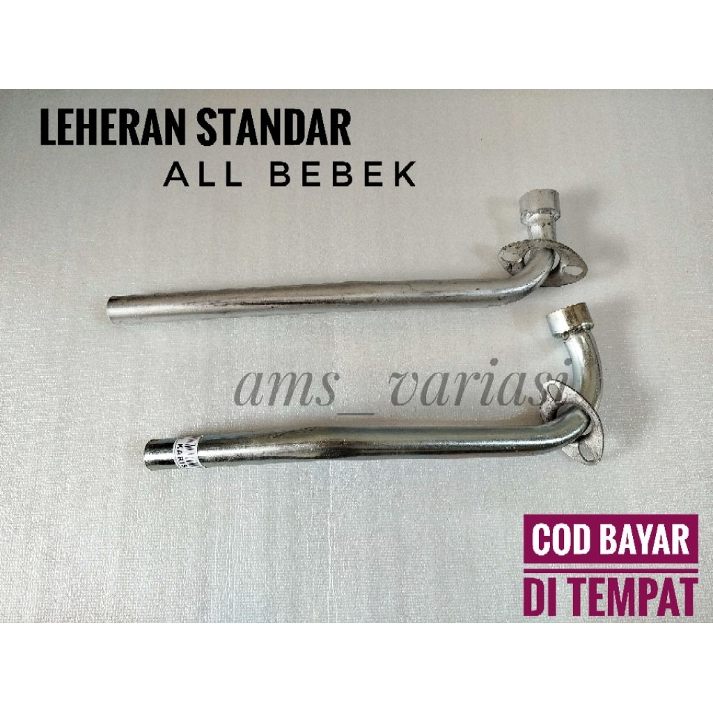 Leheran Knalpot Standard All Bebek supra x 110/125/blade/revo/kharisma/jupiter/shogun/smash/astrea/k