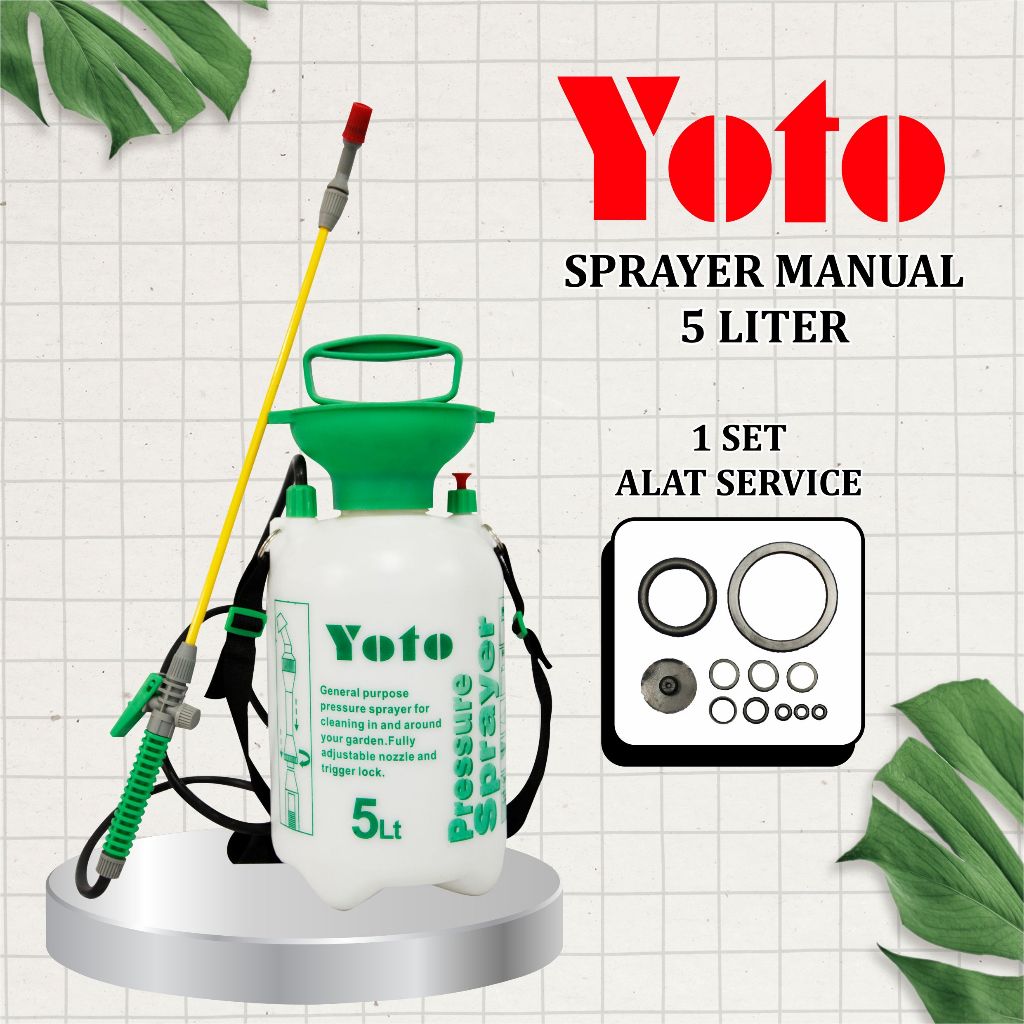 YOTO 5 Liter - Manual Sprayer