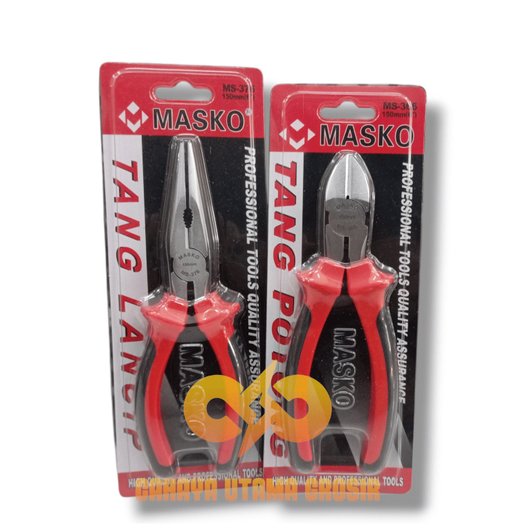 MASKO Tang Potong / Lancip 6" inch tipe 366 376 Kualitas premium