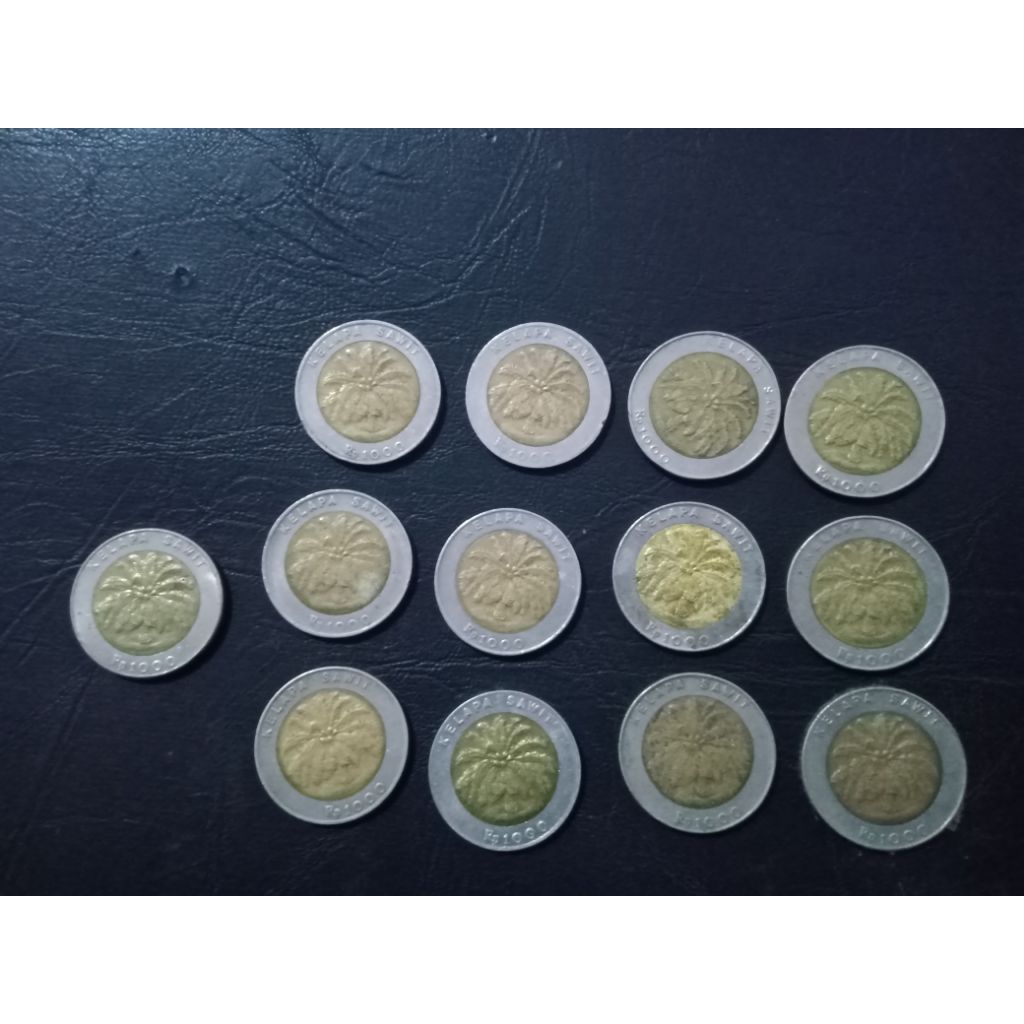 Koin 1000 Kelapa Sawit (13 koin)