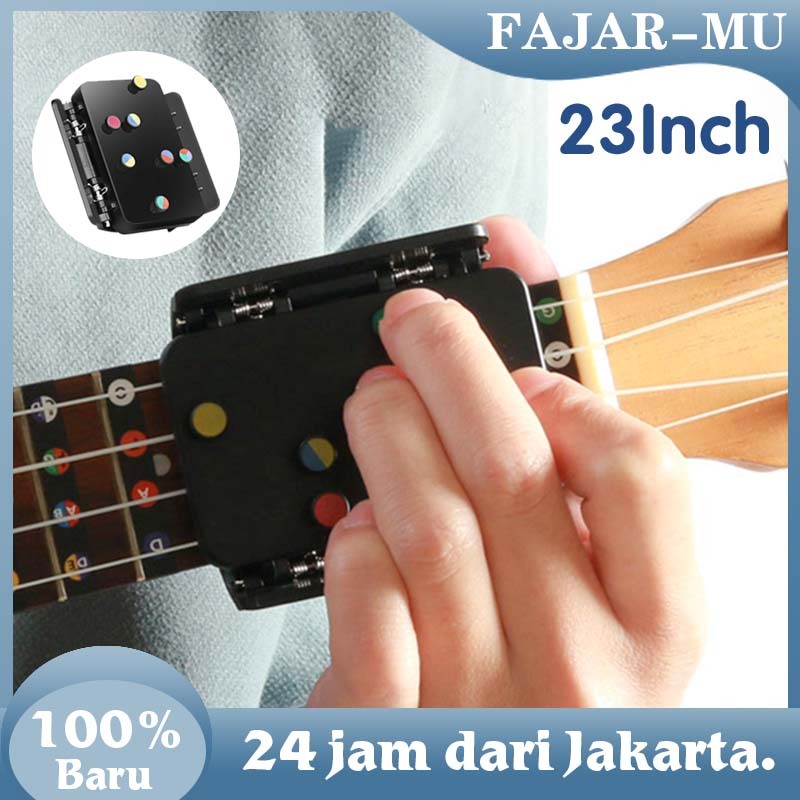 Alat Bantu Belajar Ukulele 23 in / Alat Bantu Gitar Pemula / Ukulele Chord Presser