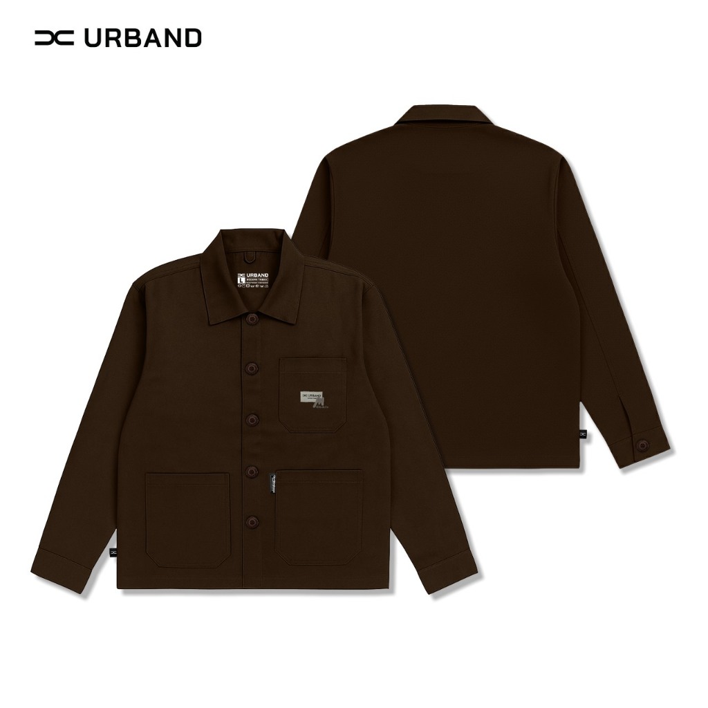 X Urband Absolute Kemeja Kanvas Pria Semi Jaket Parka A616