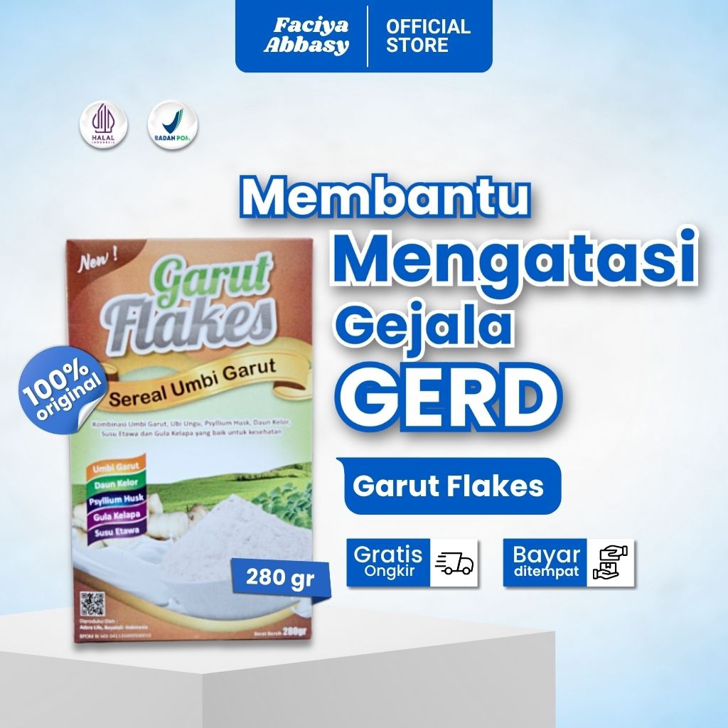 Garut Flakes // Obat Asam Lambung // Gerd// Maagh Akut nutriflakes