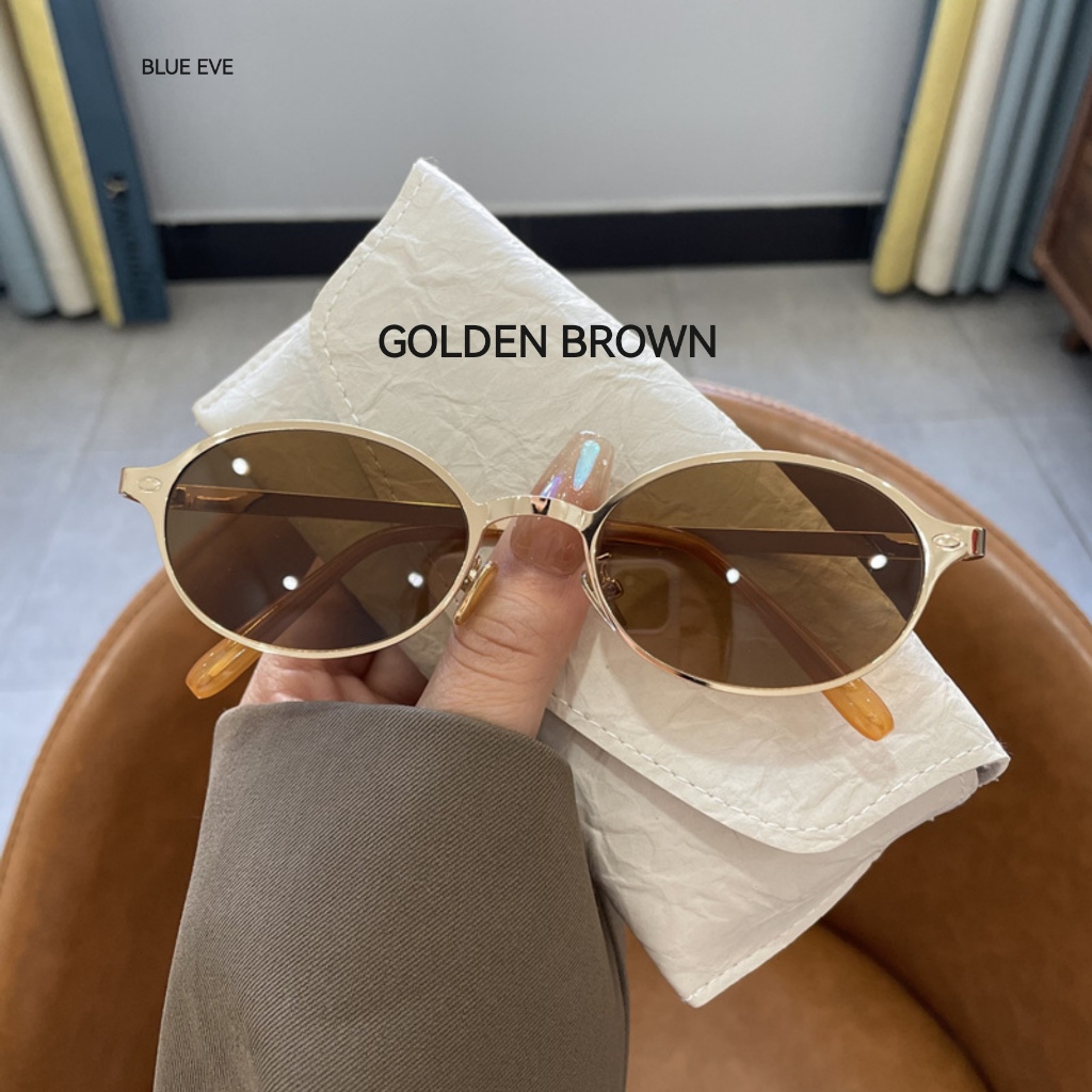 BlueEve Kacamata CARMEN Sunglasses Hitam Unisex Trendy Terbaru Kacamata Fashion Anti UV