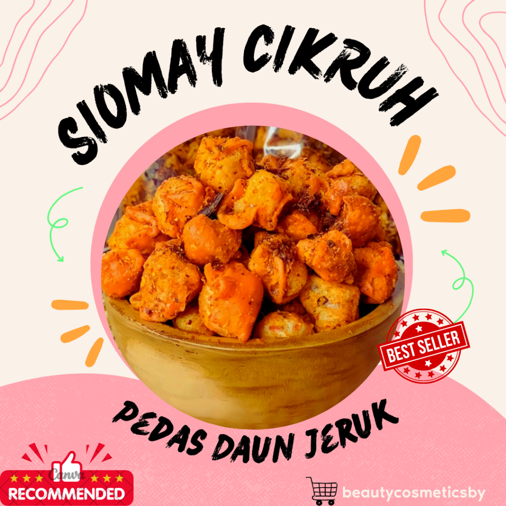 CAMILAN SIOMAY MINI KERING GURIH RENYAH PEDAS ECER