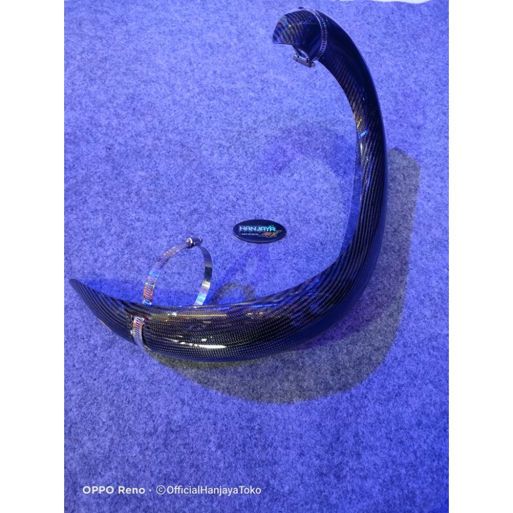 Cover knalpot carbon yz250x 2019-2024