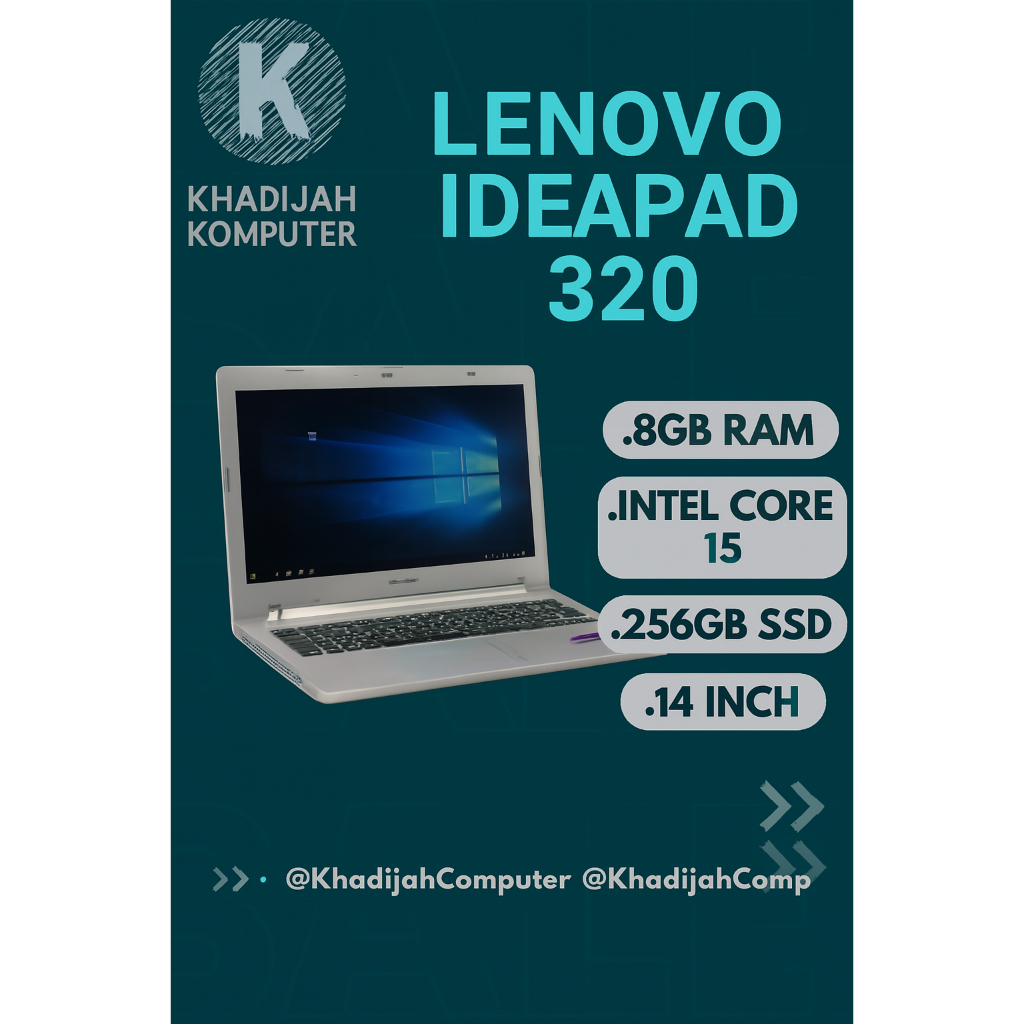 Laptop Lenovo Ideapad 500 15ISK Intel Core i7 Gen 6 Dual VGA