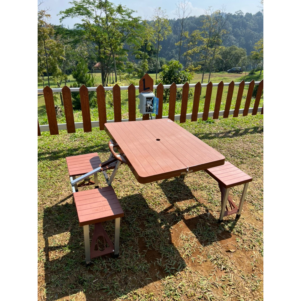 meja lipat portable hike n run pl