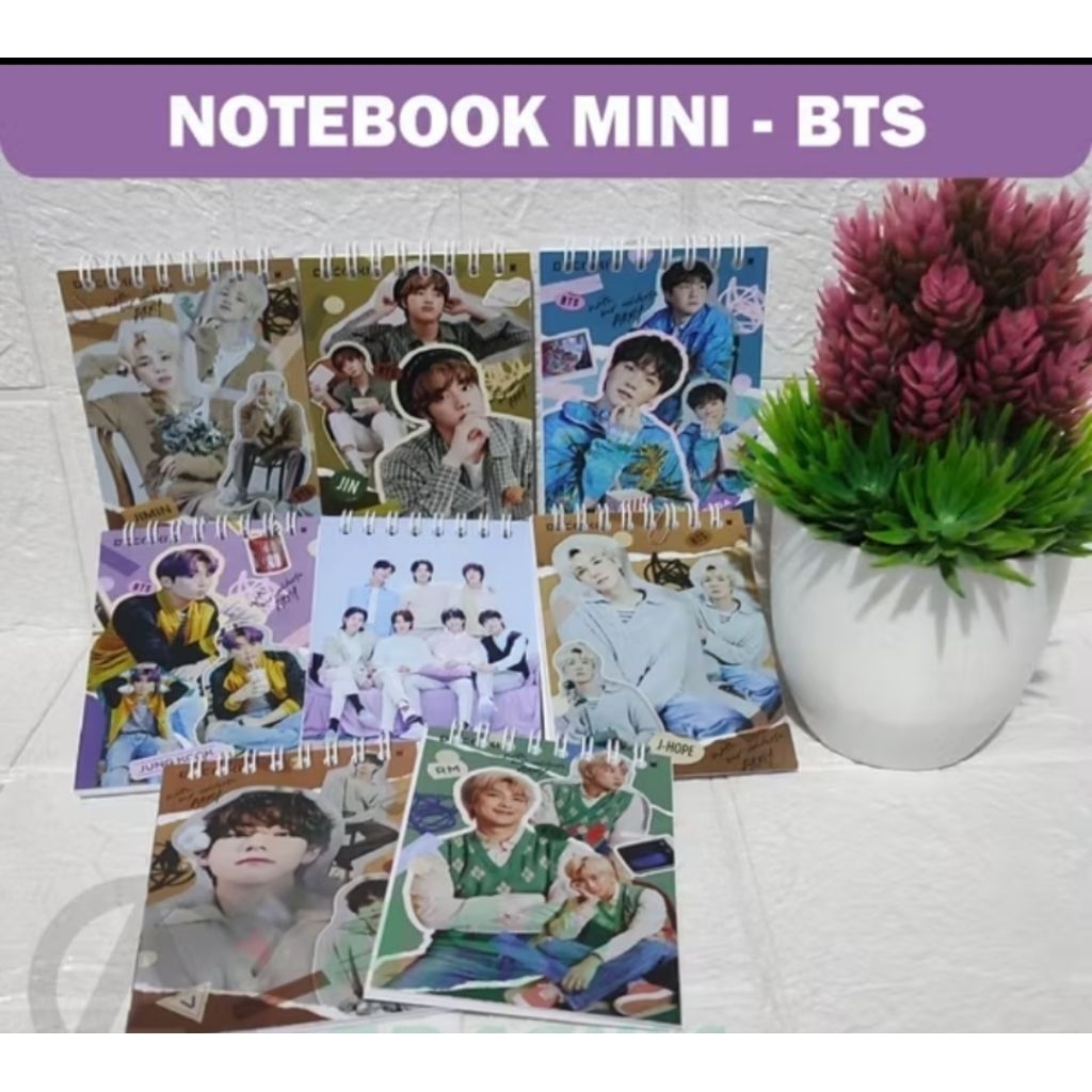 Notebook Mini KPOP BTS cute