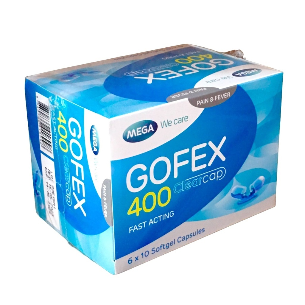 MEGA GOFEX 400MG/PAK 10CAPS