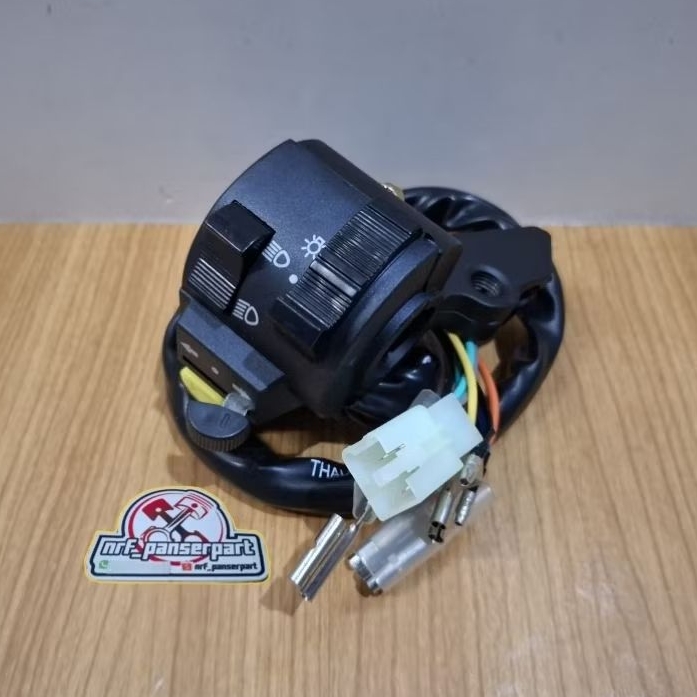 SAKLAR KIRI WIN 11 KABEL//HOLDER LAMPU HONDA WIN 100 NEW